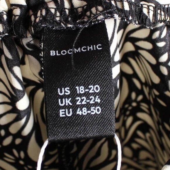 Bloomchic Mid Rise Boho Print Pocket Pants - Size 18-20/2X - NWT - Picture 8 of 10